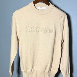 Chevignon Women's Cream Crew Neck Sweater